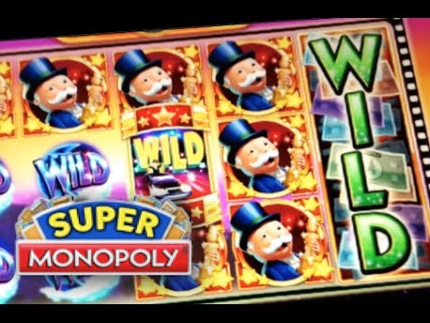 SUPER MONOPOLY – PART 3 of 3 | JACKPOT! BIG WIN! Slot Machine Bonus (WMS)