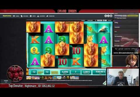 Super mega win – Raging Rhino – 500x – WMS Casino Slot