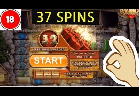 MEGA BIG WIN! Bonanza BIG WIN 37 Spins Bonus | Online Slots UK