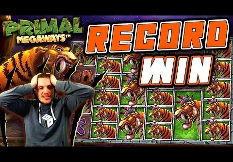 MUST SEE!!! RECORD WIN on Primal Slot – £5 Bet