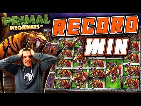 MUST SEE!!! RECORD WIN on Primal Slot – £5 Bet