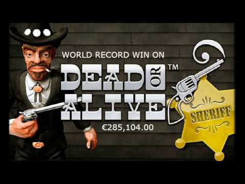 WORLD RECORD WIN ON DEAD OR ALIVE SLOT: €285,104.00