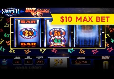 Hot Roll Super Times Pay Slot – BIG WIN, SHORT & SWEET!