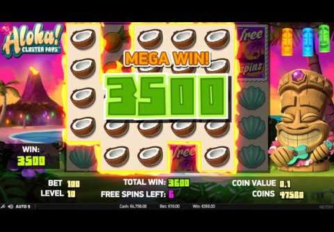 Aloha Slot Machine at CloudCasino.com MEGA WIN + FREE SLOTS SPINS