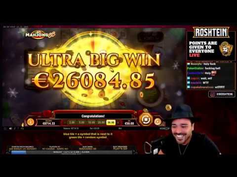Roshtein Record Win €129.000 Mahjong 88 Slot | 129k Mega Win – Ultra Big Win