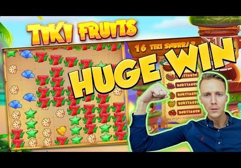 BIG WIN!!! TIKI FRUITS BIG WIN – Huge win – Casino games (Online slots)