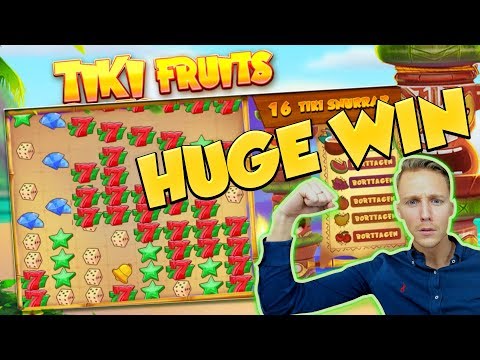 BIG WIN!!! TIKI FRUITS BIG WIN – Huge win – Casino games (Online slots)