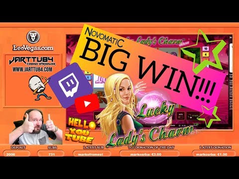 Big Win From Lucky Lady’s Charm Deluxe!!