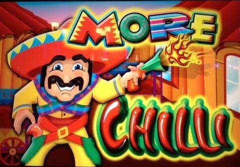 MORE CHILLI : MAX BET – BIG WIN – ARISTOCRAT SLOT MACHINE