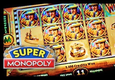 SUPER MONOPOLY – PART 2 of 3 | WMS – SUPER Big Win! Slot Machine Bonus (Hot Days Theme)