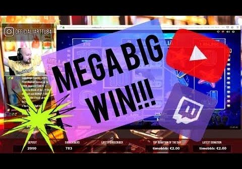 Mega Big Win From Great Blue Jackpot Slot!