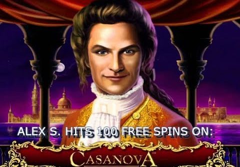 Casanova Slot – 100 Free Spins Mega Win!