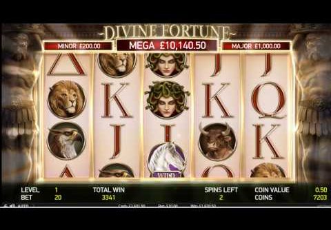 Divine Fortune Slot – Super Mega Win at Wombat Casino!