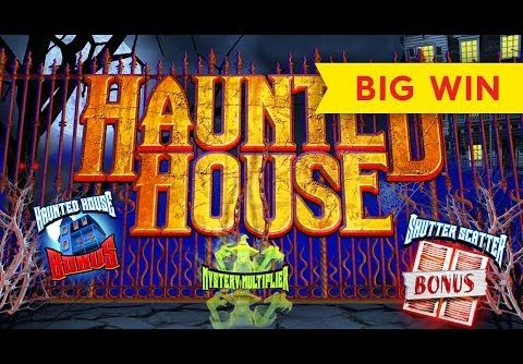 BEST ON YOUTUBE for Haunted House Slot – BIG WIN BONUS!