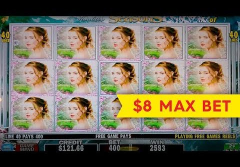 Vivaldi’s Seasons Slot – BIG WIN BONUS – $8 Max Bet!