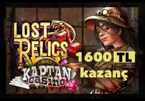 Netent Lost Relics SUPER MEGA WİN (Slot oyunları serisi )