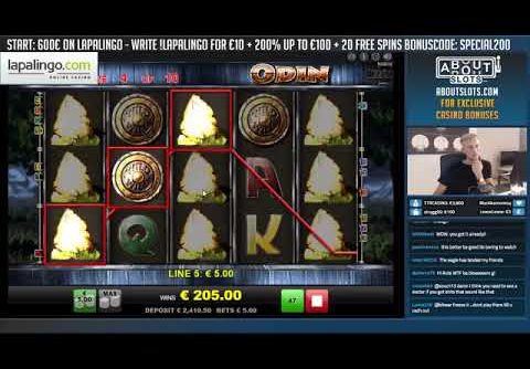 BIG WIN!!!! Odin big win   Casino   Bonus Round Casino Slots