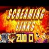 $20.00 IN & SUPER BIG WIN OUT on SCREAMING LINKS Slot Machine Pokie – PECHANGA