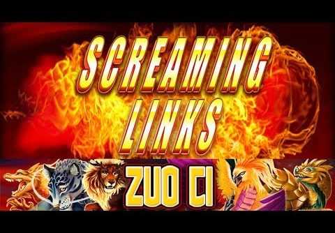 $20.00 IN & SUPER BIG WIN OUT on SCREAMING LINKS Slot Machine Pokie – PECHANGA