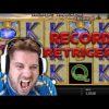 YOUTUBE RECORD Retriggers on Magic Mirror – MEGA BIG WIN!! ( Online Casino )