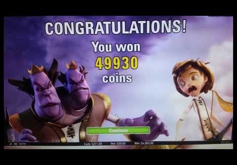 Jack and the Beanstalk Slot SUPER MEGA WIN!!! 5.3K!!!