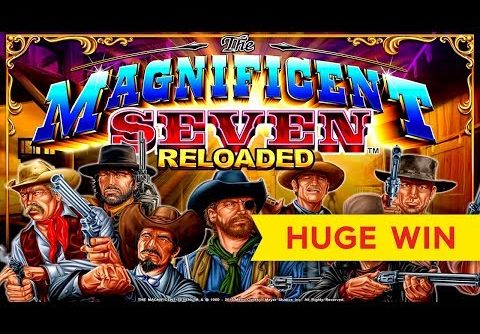 HUGE WIN! The Magnificent Seven Slot – PROGRESSIVE FRENZY!