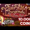 FairyTale  Legends JACKPOT!! 10 000 COİN ile MEGA WİN. (Slot oyunları Serisi)