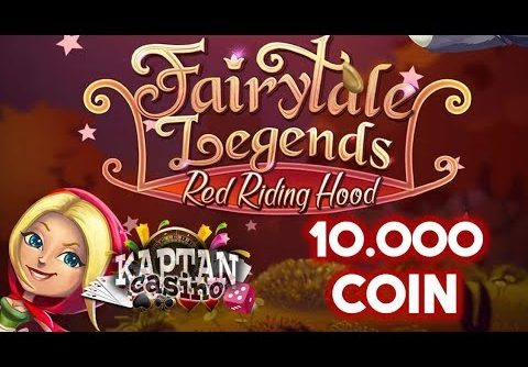 FairyTale  Legends JACKPOT!! 10 000 COİN ile MEGA WİN. (Slot oyunları Serisi)