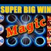 MAGIC! **SUPER BIG WIN** – ALL MAGICAL SLOT FEATURES! – Slot Machine Bonus