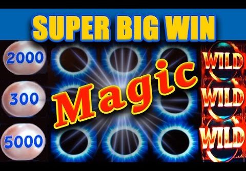 MAGIC! **SUPER BIG WIN** – ALL MAGICAL SLOT FEATURES! – Slot Machine Bonus
