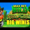 MAX BET! – WILD Lepre’COINS  Slot – BIG WIN!!! – Slot Machine Bonus