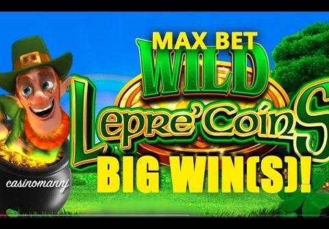 MAX BET! – WILD Lepre’COINS  Slot – BIG WIN!!! – Slot Machine Bonus