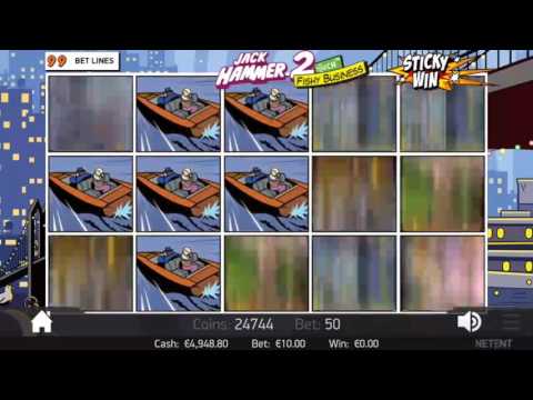 Jack Hammer 2 Slot Mega Win + Free Spins on Wombat Casino!