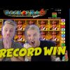 RECORD WIN 6 euro bet BIG WIN – Book of Ra 6 HUGE WIN Drunkstream epic reactions