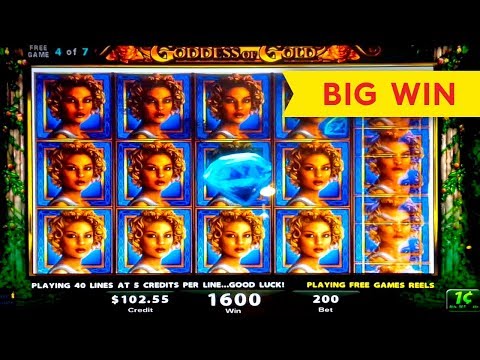 HEART STOPPING! Goddess of Gold Slot – BIG WIN BONUS!