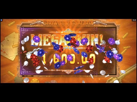 SHOWDOWN SALOON new slot Microgaming (FREESPINS, RESPINS, BONUSES, BIGWIN, MEGAWIN, SUPERBIGWIN)