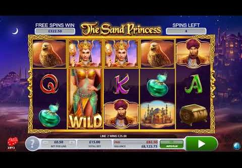 Mega Win New Slot The Sand Princess Freespins!