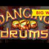 Dancing Drums Slot – $8.80 Max Bet – HUGE WIN, AWESOME!
