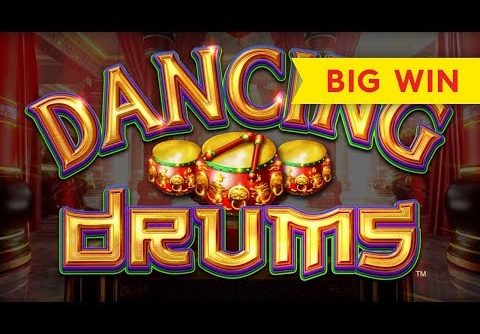 Dancing Drums Slot – $8.80 Max Bet – HUGE WIN, AWESOME!