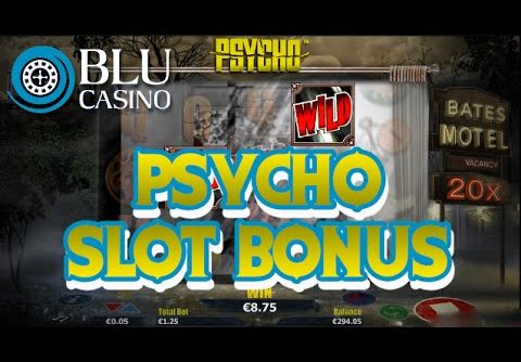 PSYCHO SLOT MEGA WIN. Nextgen Gaming. (Casino Blu)