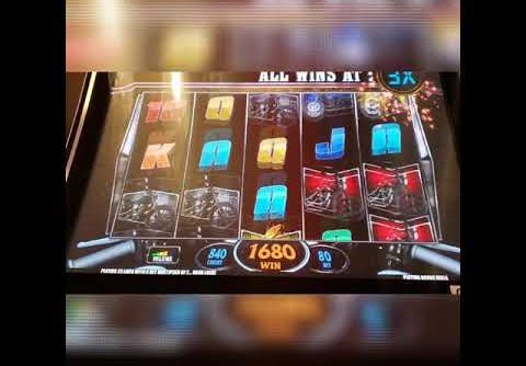 Harley-Davidson Slot Win Mega x3 80 cent bet