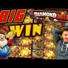BIG WIN on Diamond Mine Slot – £10 Bet!