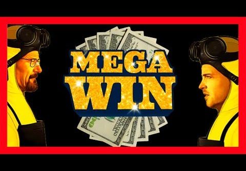 MEGA WIN! Breaking Bad Slot Machine LIVE PLAY & Bonuses With SDGuy!