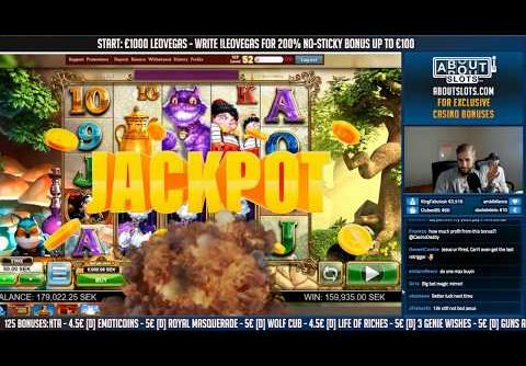 CASINODADDY RECORD WIN – WHITE RABBIT SLOT