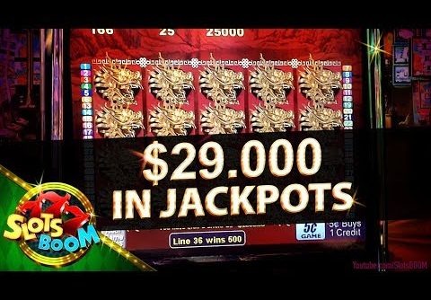 $29.000 in JACKPOTS !!! MEGA WINS IN SAN MANUEL CASINO!!!