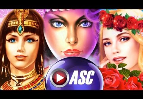 BIG WINS! KONAMI BEAUTIES: RADIANT QUEEN | GYPSY FIRE | WONDER ROSE Slot Machine Bonus