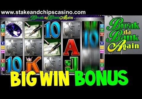 BIG WIN – BREAK DA BANK AGAIN !! 🚨 CASINO SLOT GAME BONUS ROUND – from Live stream