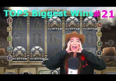 TheBestMoments | TOP5 Biggest Wins #21. Dead Or Alive Slot 2500x HUGE WIN!
