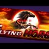 MEGA WINS!!FLYING HORSE SLOT*4 BONUSES*$5 MAX BET