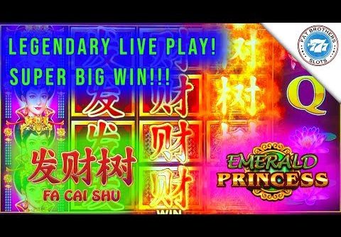 SUPER BIG WIN! Emerald Princess Fa Cai Shu New Slot! Max Bet Bonus!